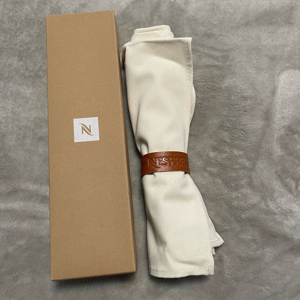 Nespresso Barista towel new in box